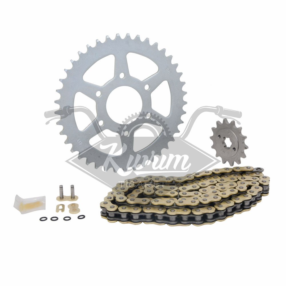 O RİNGLİ ZİNCİR DİŞLİ SET [14T/41T] [520H x 110L] BAJAJ PULSAR RS 200 - SFR