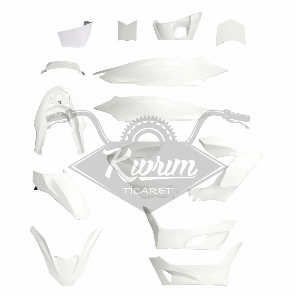 KAPORTA SET [BEYAZ] PCX [2020-2024]