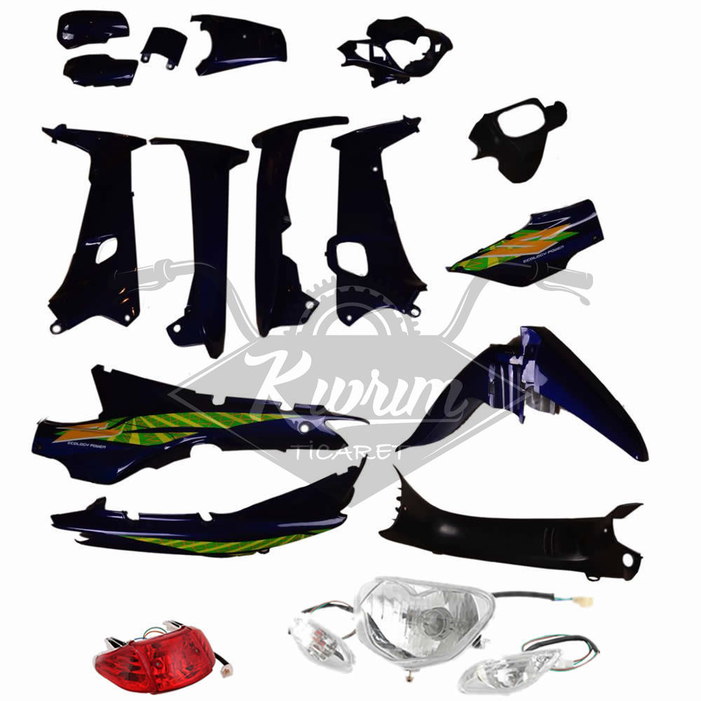 KAPORTA SET [GÜMÜŞ] [FAR+STOP+SİNYAL DAHİL] [KALIPSO - ÇELİK] CUB