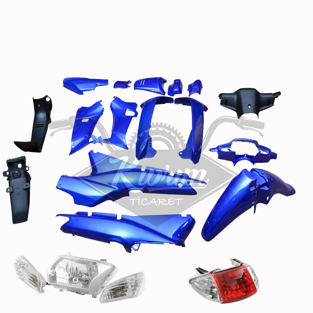 LIFAN KAPORTA SET [MAVİ] [FAR+STOP DAHİL] CUB