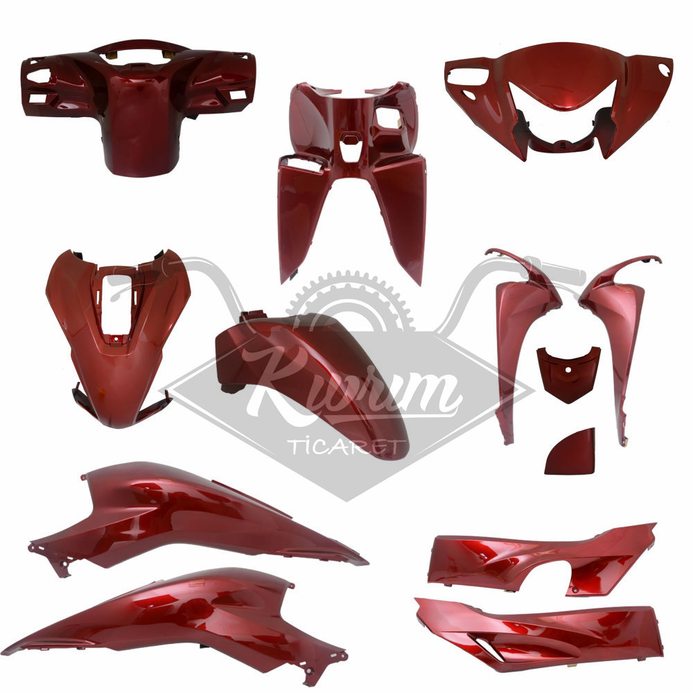 KAPORTA SET [KIRMIZI] HONDA DIO
