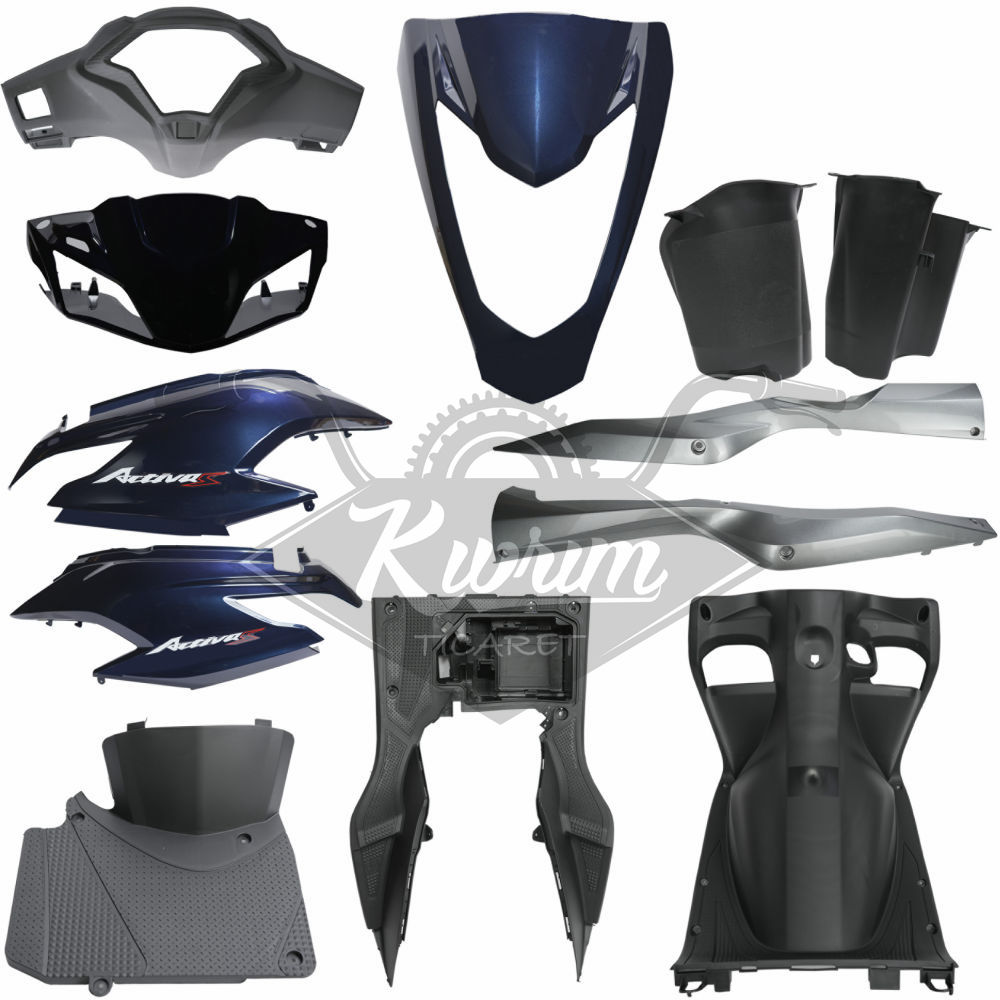 KAPORTA SET [MAVİ] [YENİ MODEL] HONDA ACTIVA S