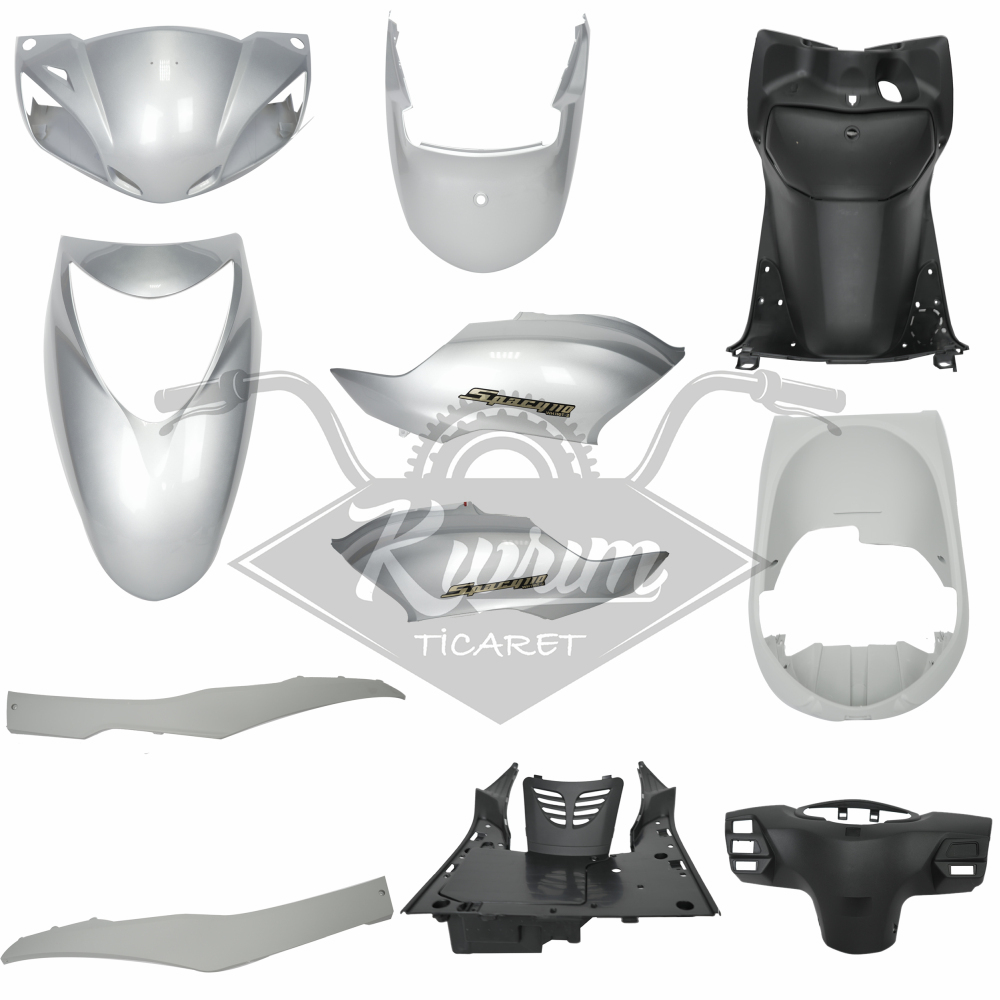 KAPORTA SET [GÜMÜŞ] HONDA SPACY