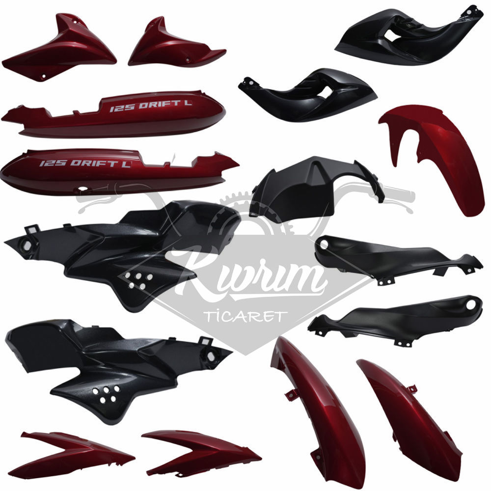 KAPORTA SET [KIRMIZI] MONDIAL DRIFT L