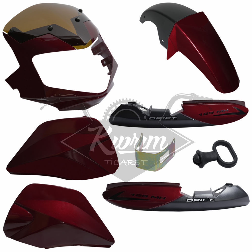 KAPORTA SET [KIRMIZI] MONDIAL DRIFT