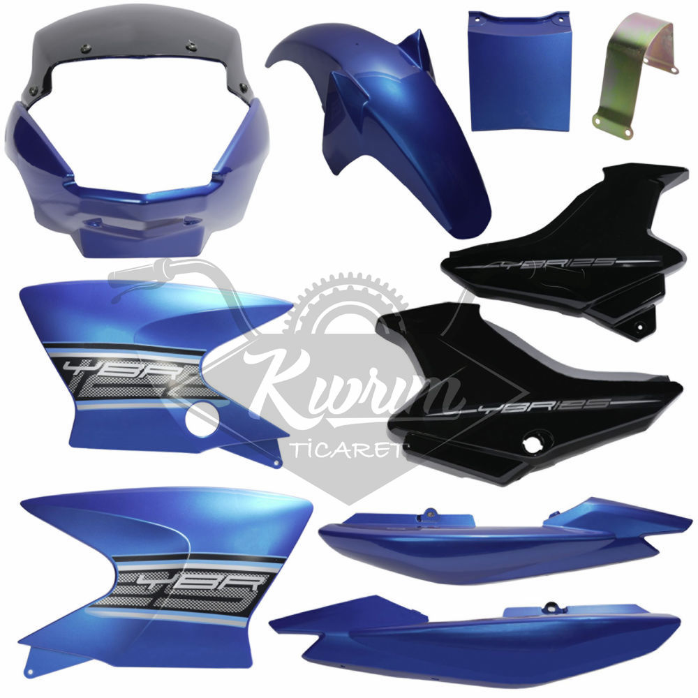 KAPORTA SET [MAVİ] YAMAHA YBR K
