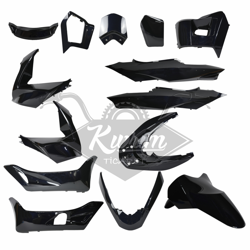 KAPORTA SET [SİYAH] PCX [2013-2017]