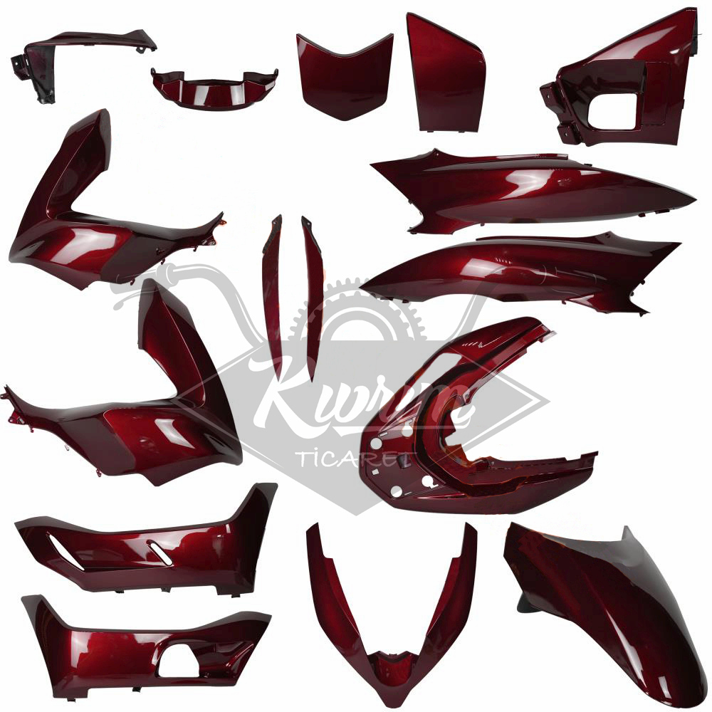 KAPORTA SET [BORDO] PCX [2018-2019]