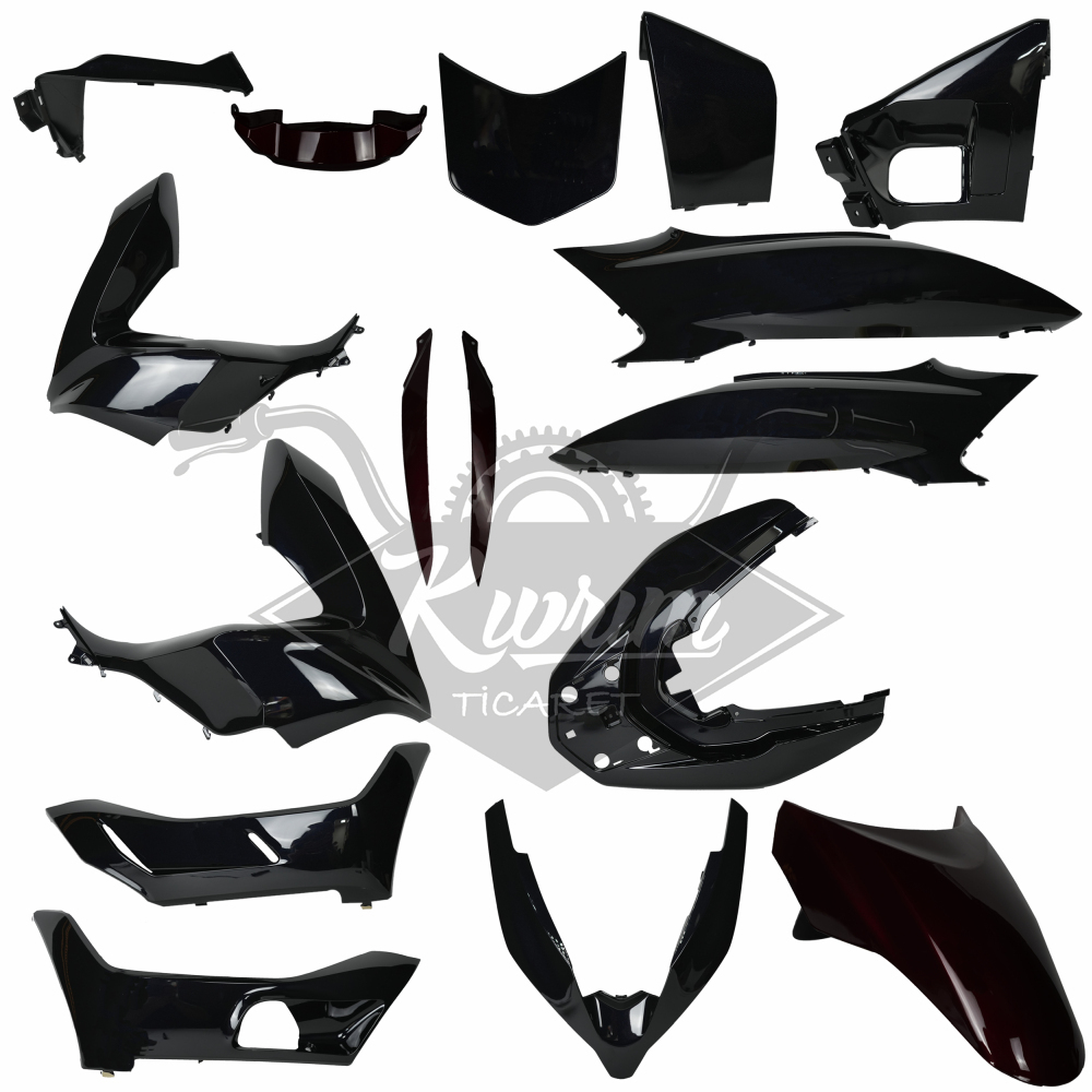 KAPORTA SET [SİYAH] PCX [2018-2019]