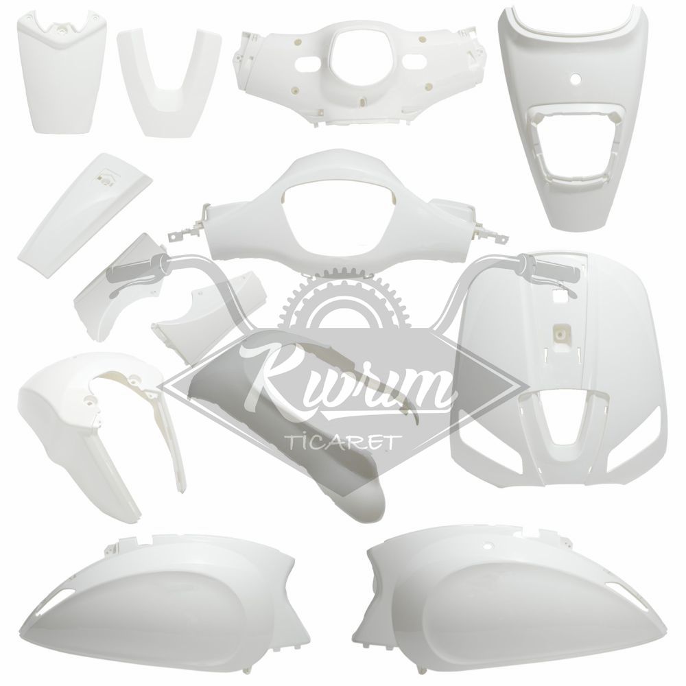 KAPORTA SET [BOYALI AKSAM] [BEYAZ] WING 50