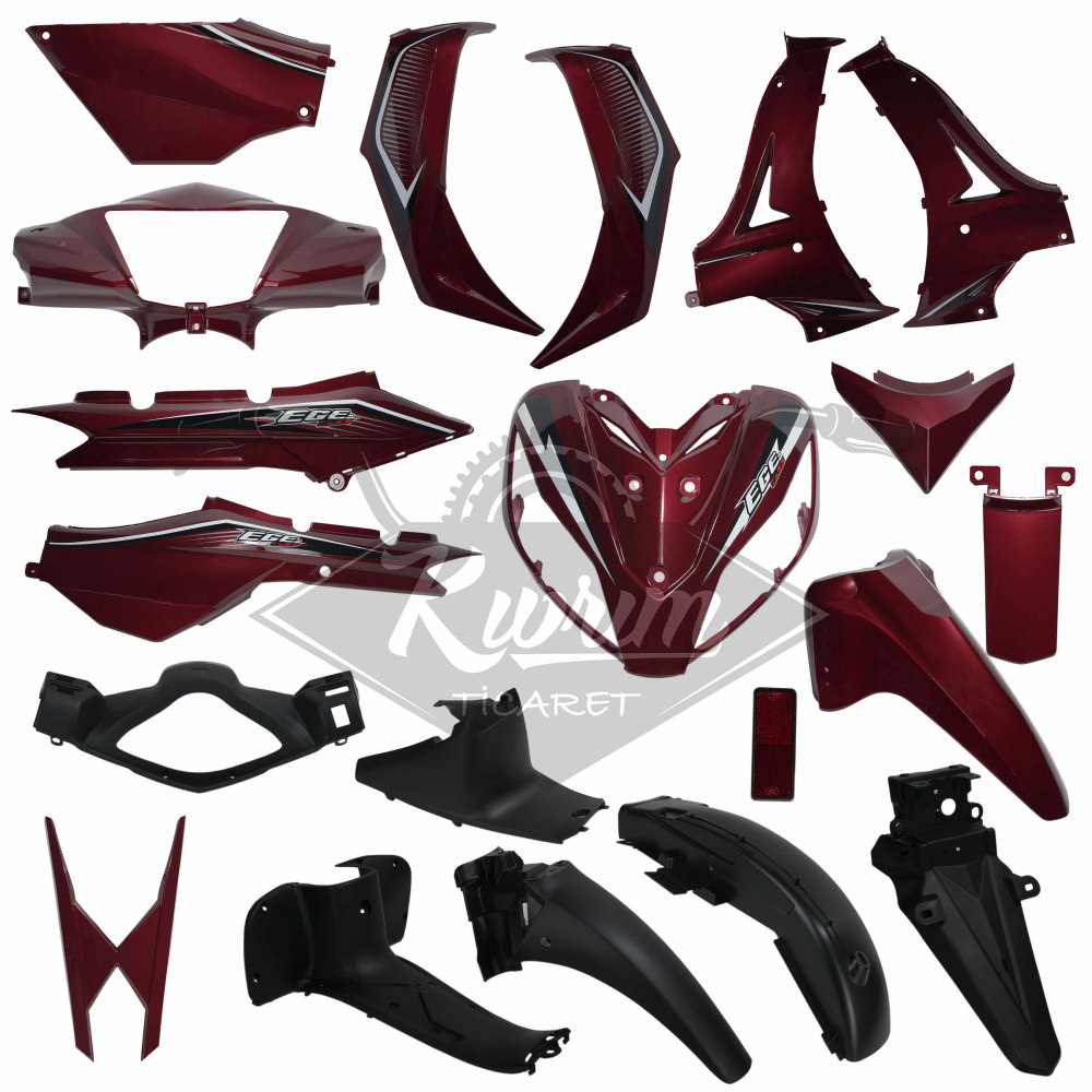 KAPORTA SET KOMPLE [KIRMIZI] KUBA EGE