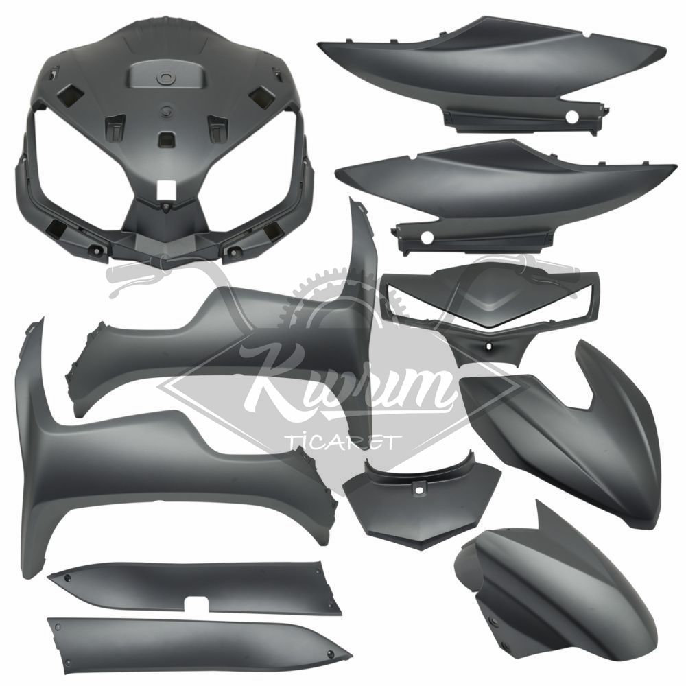KAPORTA SET [BOYALI AKSAM] [GRİ] - ARORA FREEDOM