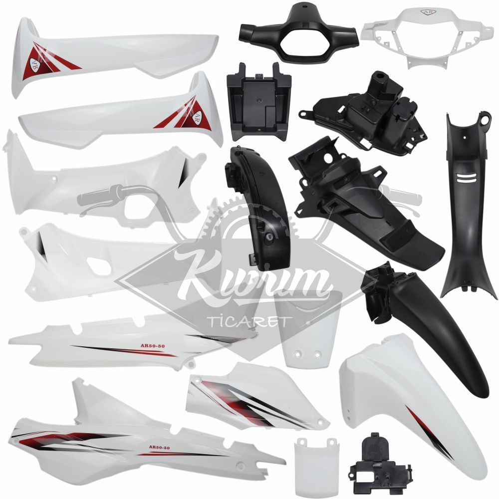 KAPORTA SET [BEYAZ] - ARORA KASIRGA