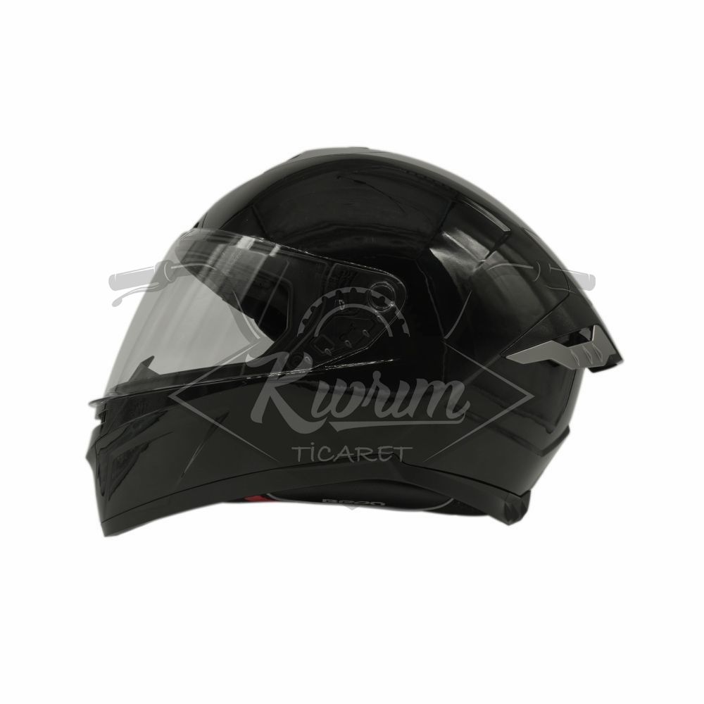 BEON- KAPALI KASK [FULL FACE] [B507] [SİYAH] [M]