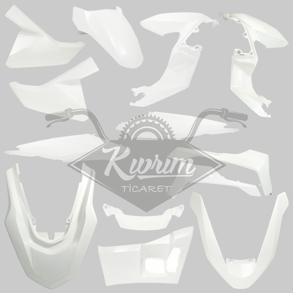 KAPORTA SET [BEYAZ] PCX 2025 DELUXE