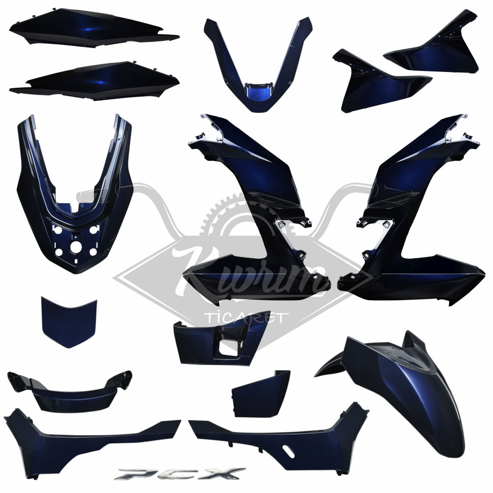 KAPORTA SET [LACİVERT] PCX 2025 DELUXE