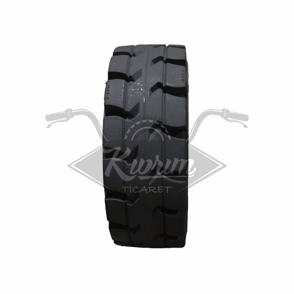 16 x 6 -8 [DESEN - S3000] SEGMANLI - STARKUS SOLID TIRE GREY - LIP TYPE
