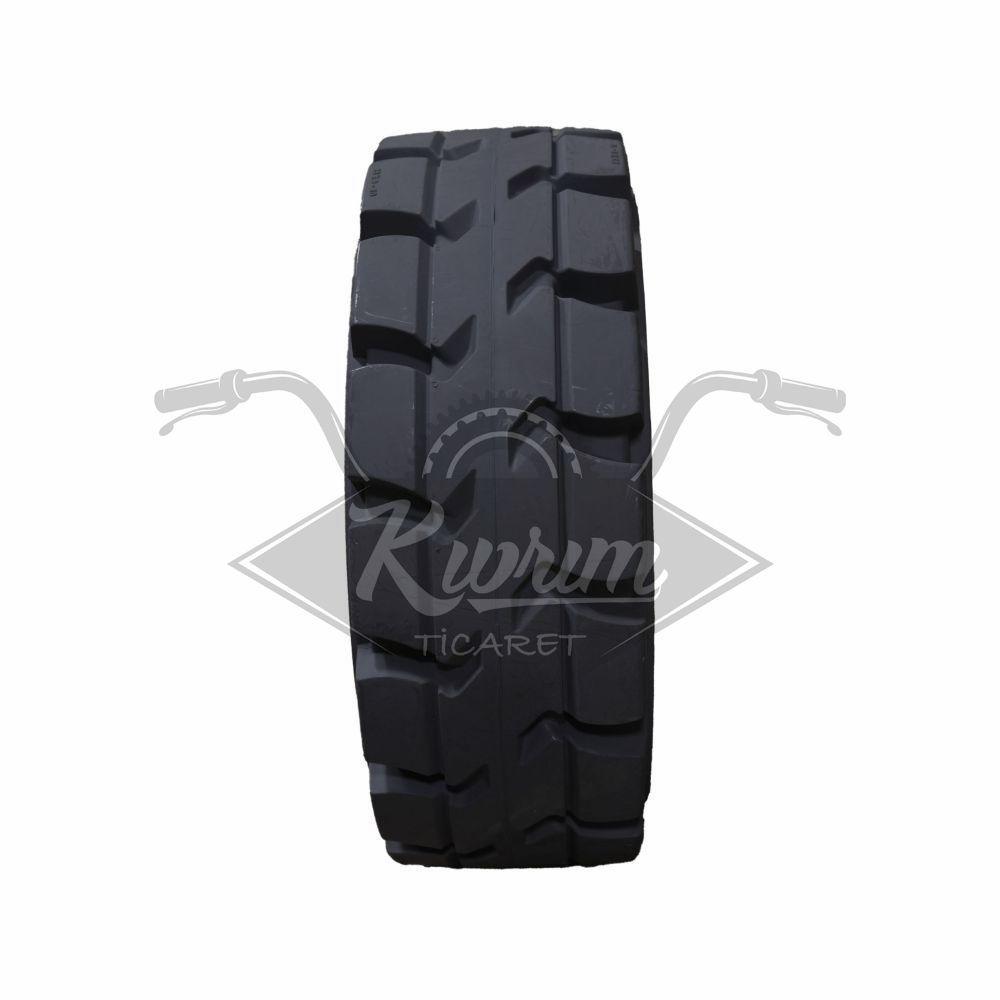 18 X 7 - 8 [DESEN - S3000] SEGMANLI - STARKUS SOLID TIRE GREY - LIP TYPE