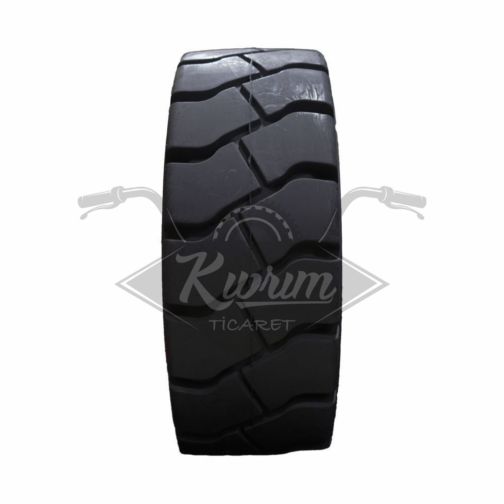 140 / 55 - 9   [DESEN – S3000] SEGMANLI – STARKUS SOLID TIRE GREY - LIP TYPE